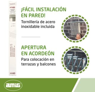 Amig - Tendedero Extensible de Pared