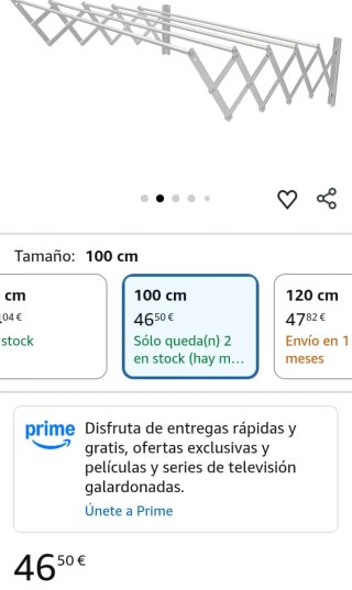 Amig - Tendedero Extensible de Pared