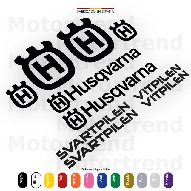 Kit Vinilos Husqvarna Svartpilen / Vitpilen