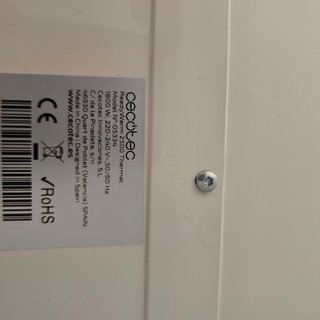 Radiador Cecotec Blanco