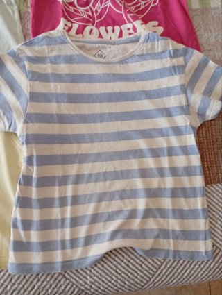 4 Blusas Niña Talla 7-8 Años