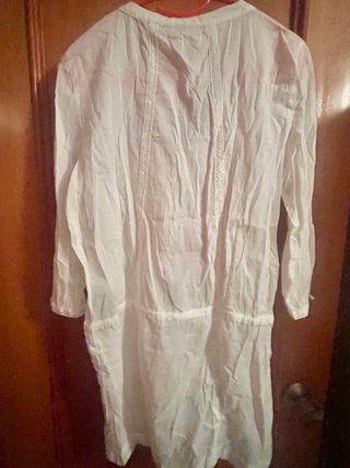 Vestido playero bambula bordado