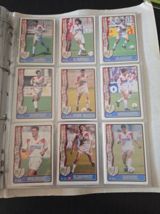 Colección cromos Rayo Vallecano 1994. MUNDI CROMO