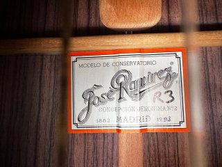 Guitarra José Ramírez R3 Palosanto 1993