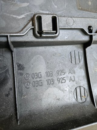 Tapa motor Audi A3 8P 1.9 TDI 03G103925AN