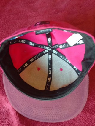 Gorra New York Yankees Rosa y Morada