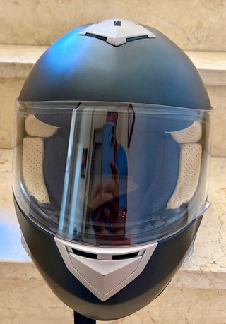 Casco Moto LS2 Lagarto Single Negro Mate TallaXS