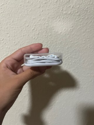 Auriculares de cable para iPhone Blancos