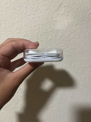 Auriculares de cable para iPhone Blancos