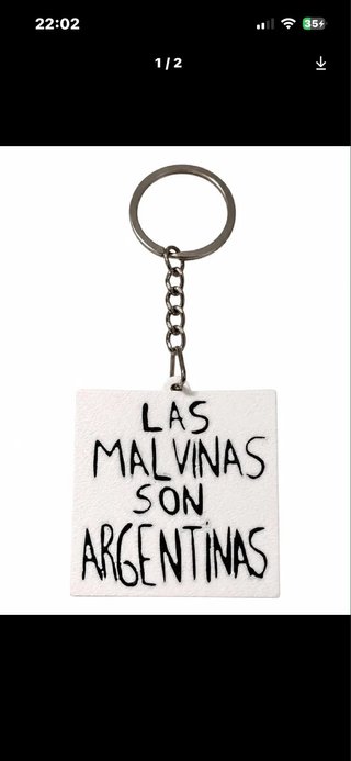 Portachiavi Las Malvinas Son Argentinas