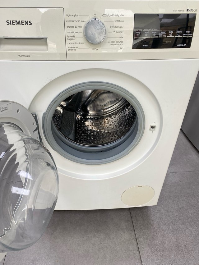 Lavadora marca Siemens 9kg A+++ 1200rpm garantia