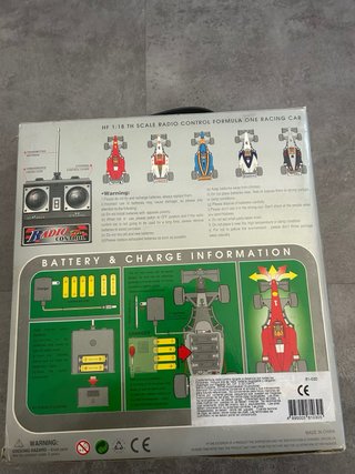 Coche Radio Control Formula 1 1:18