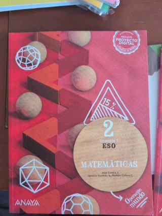 Libros de Matemáticas 2 ESO Anaya