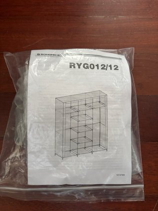 Armario Tela Beige Estanterías Metálicas