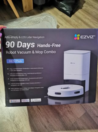 Aspiradora EZVIZ RE5 Plus  con fallo de bateria