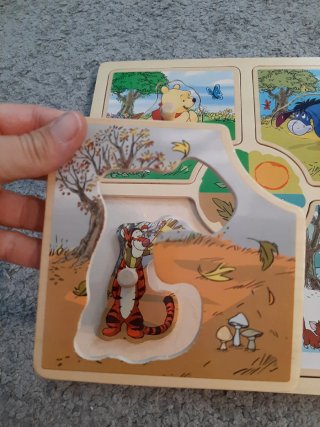 Puzzle Disney Winnie the Pooh 4 estaciones