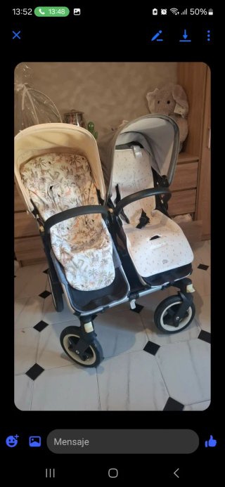 Carrito gemelar Bugaboo Donkey