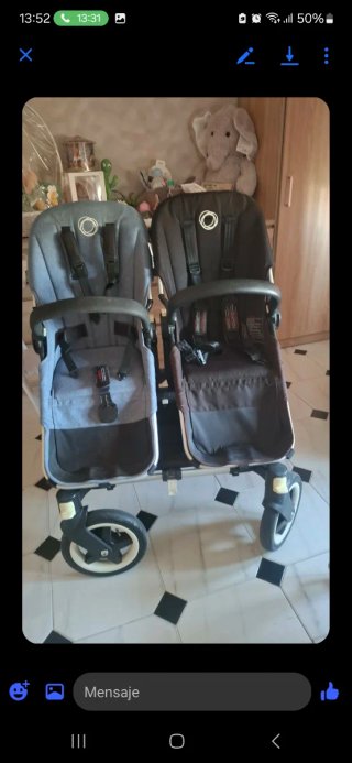 Carrito gemelar Bugaboo Donkey