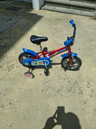 Bicicleta infantil Paw Patrol