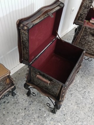 Baúles vintage madera, metal,No es una Antigüedad.