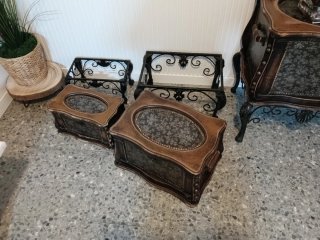 Baúles vintage madera, metal,No es una Antigüedad.