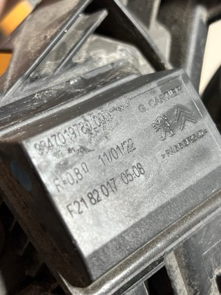 Electroventilador Peugeot 208 9827752980