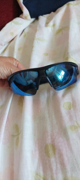 Gafas de sol deportivas azules ciclismo/ montaña