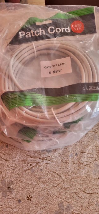 Pack 10 Cables UTP Cat6 STP LSZH 5m