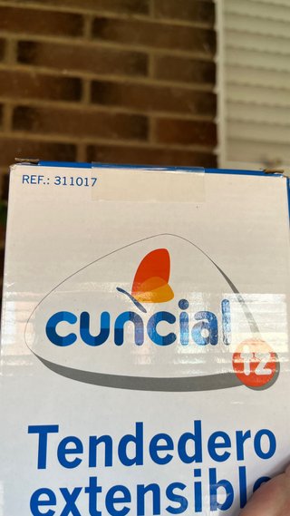 Tendedero extensible Cuncial 120 cm