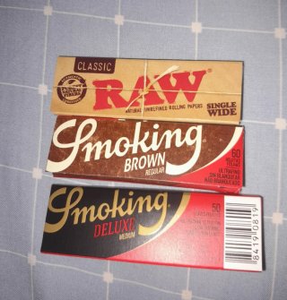 Venta solidaria:RAW Classic,Smoking Brown y Deluxe