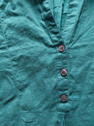 Camisa fresca verde talla L