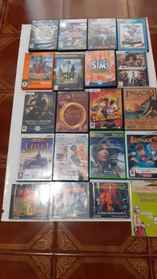Lote 60 juegos PC variados