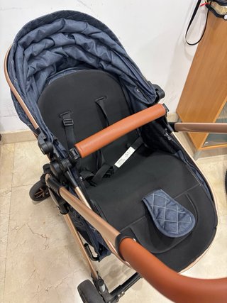 Carrito Bebe 3 en 1 Sianldcone V9 Blue