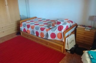 Cama nido madera 90cm + 2 colchones