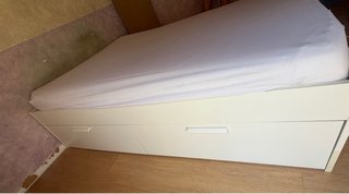 Cama BRIMNES IKEA Blanca