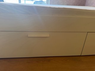 Cama BRIMNES IKEA Blanca