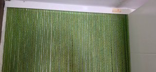 Cortina de cuerdas para puerta