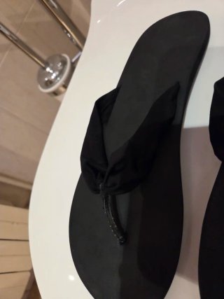 Chanclas negras Calvin Klein