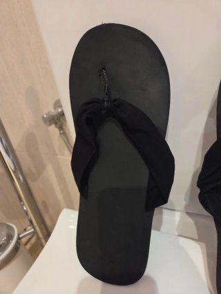 Chanclas negras Calvin Klein