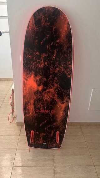Tabla de surf Olaian Mini Simons Roja
