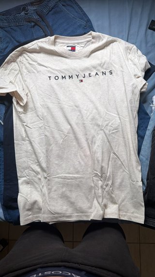 Camiseta Tommy Jeans Beige Talla M