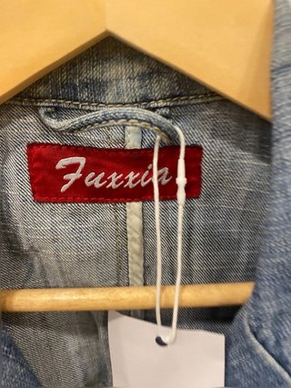 Japan Style Denim Blazer Jacket Fuxxin Light...
