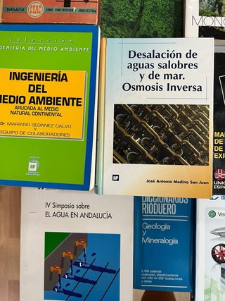 Libros varios ingenieria medioambiente 3€ unidad