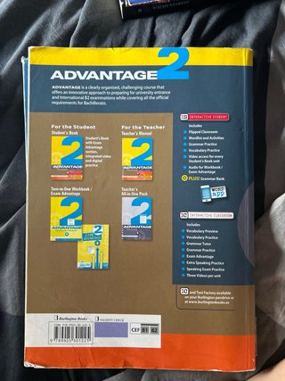 Advantage 2 Bachillerato
