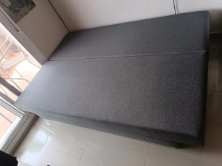 Sofá cama IKEA Asarum gris