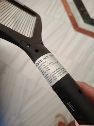 Matamoscas eléctrico con luz LED