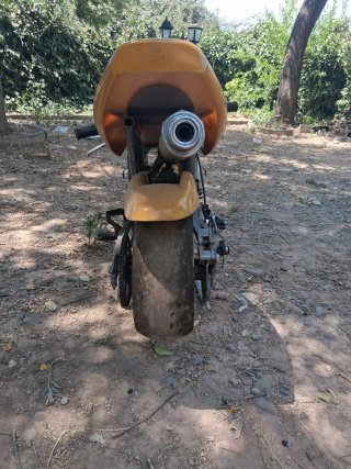 Mini Moto Amarilla