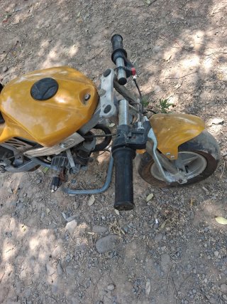 Mini Moto Amarilla
