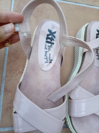 Sandalias Xti Beige/Rosa