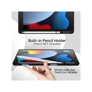 JETech funda iPad delgada con soporte Pencil
